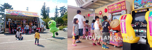 楢葉町での復興イベント