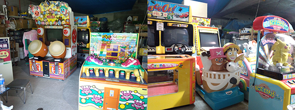 ゲーム機の買取り・不要機械の引取など」ゲーム機の買取りや不要機械の引取相談など承ります